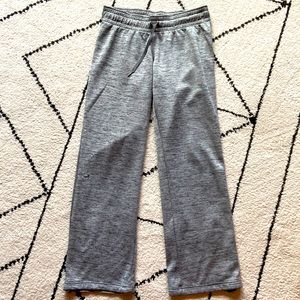 Women’s Grey Under Armour Cold Gear Sweat Pants size Sm